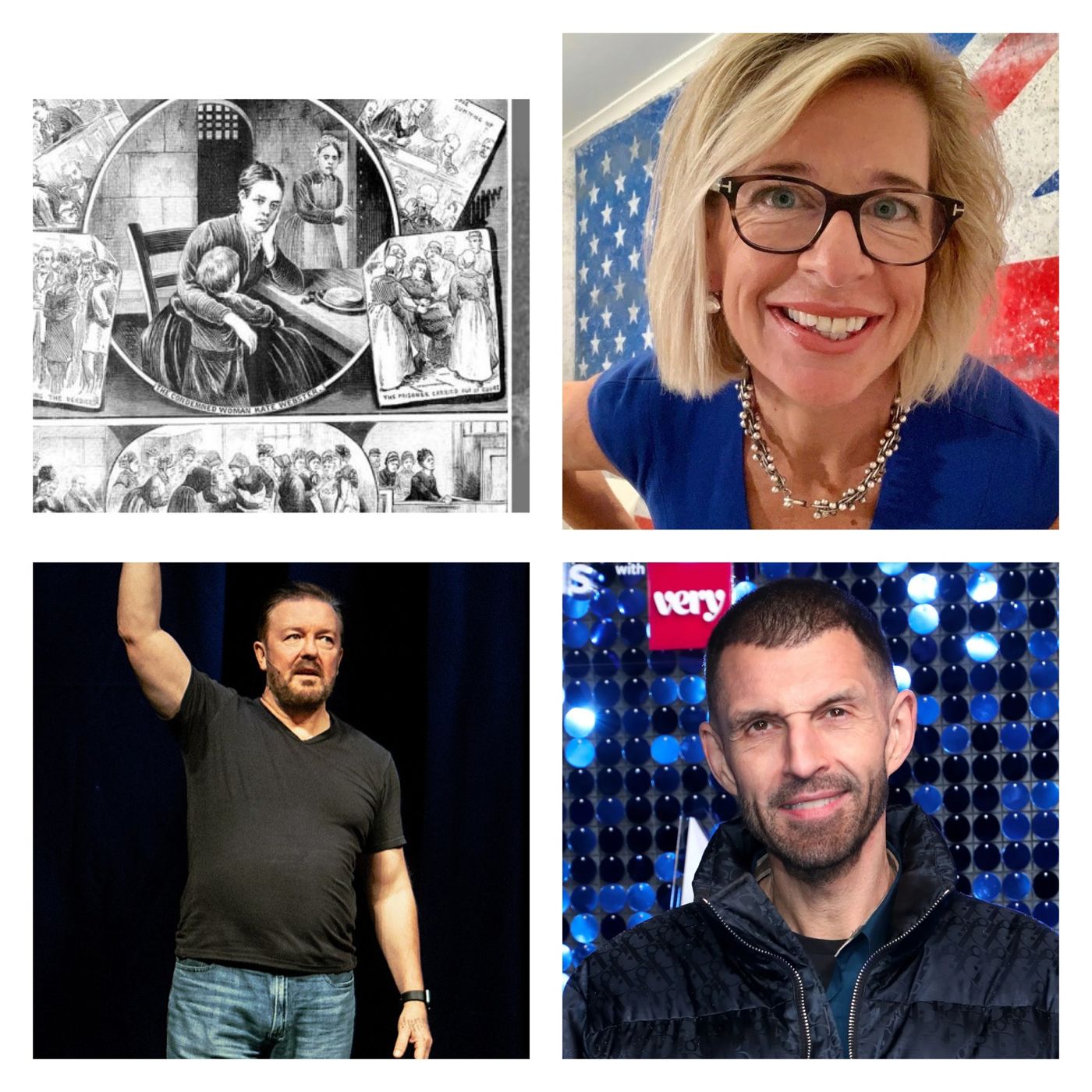 Ricky Gervais, DJ Tim Westwood, Katie Hopkins, & The Murder of Julia Martha Thomas (UK Creepiness) - podcast episode cover