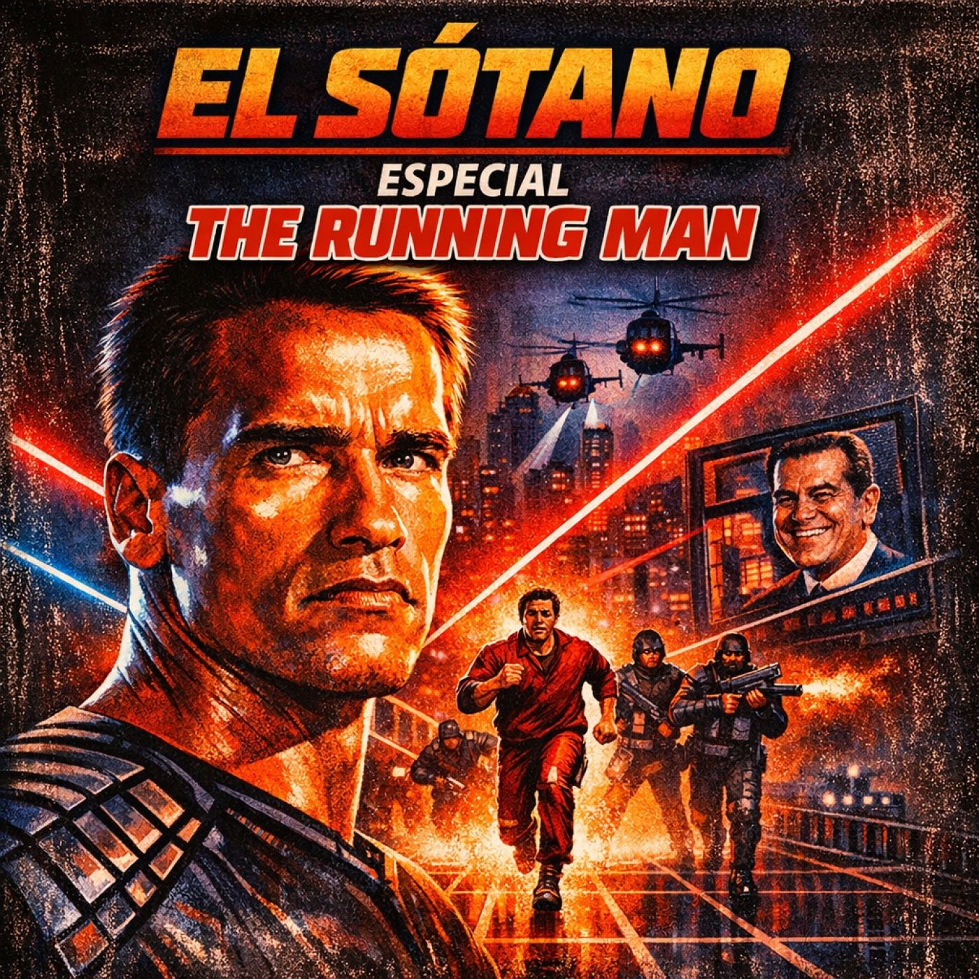 The running man (Monografico) — El Sótano de Radio Belgrado cover