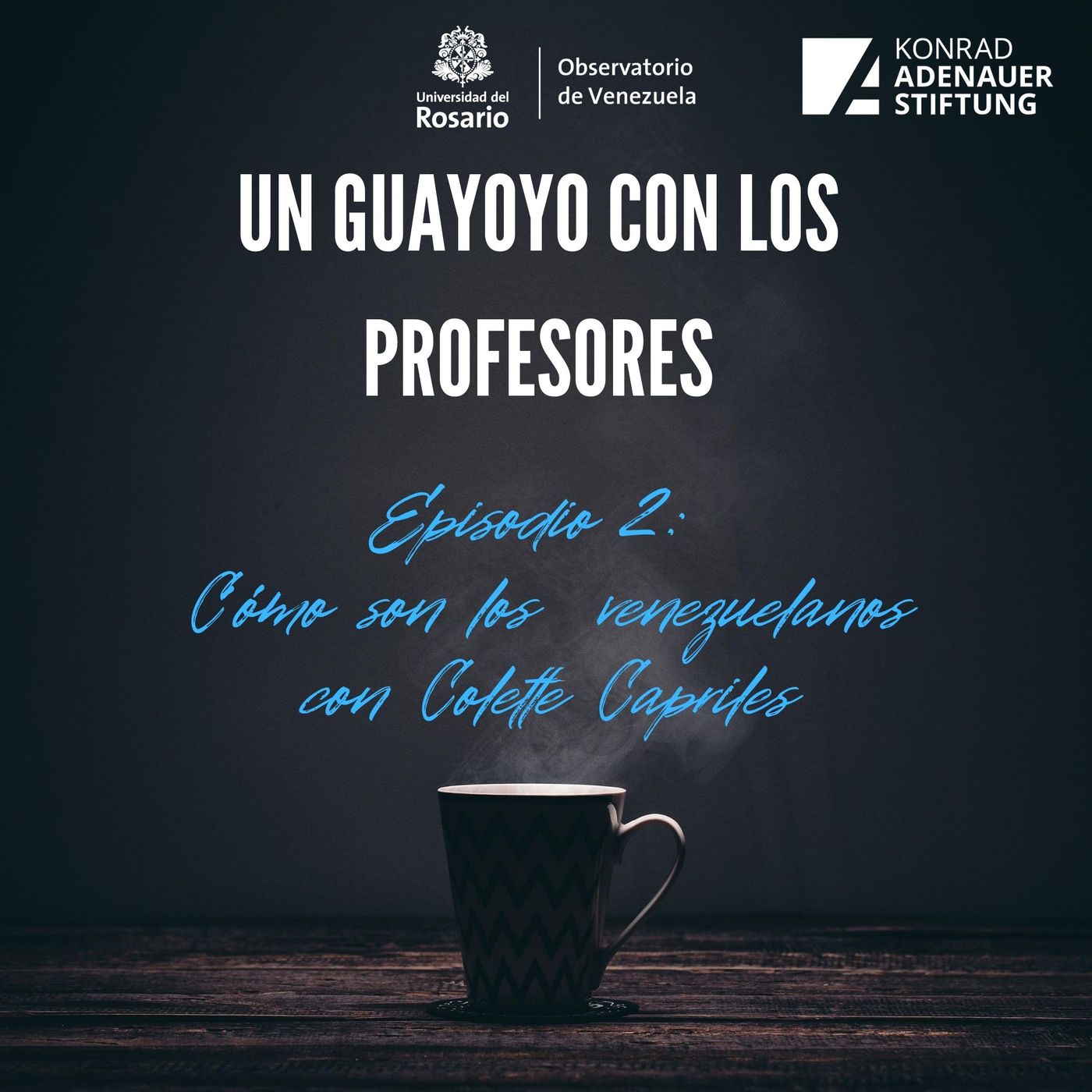Un Guayoyo con los profesores