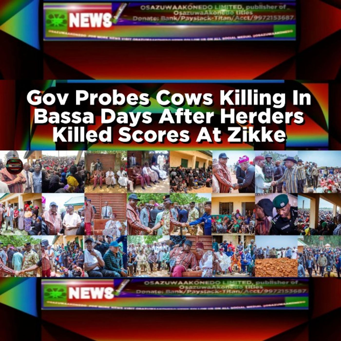 Gov Probes Cows Killing In Bassa Days After Herders Killed Scores At Zikke episode artwork