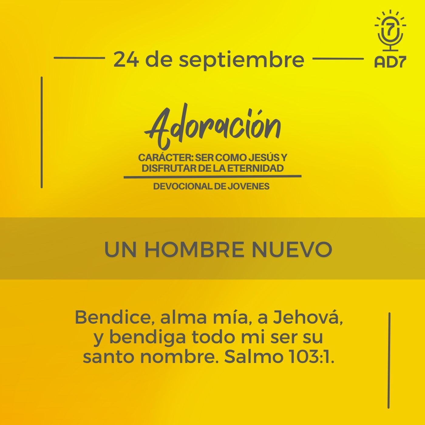 AD7 Devocional - Diferente / Inverso