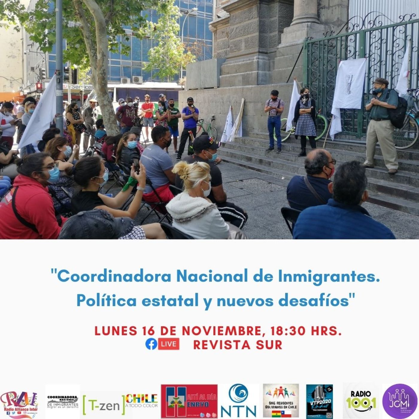 Chile a Todo Color "Coordinadora Nacional de Inmigrantes. Política estatal y nuevos desafíos" episode artwork