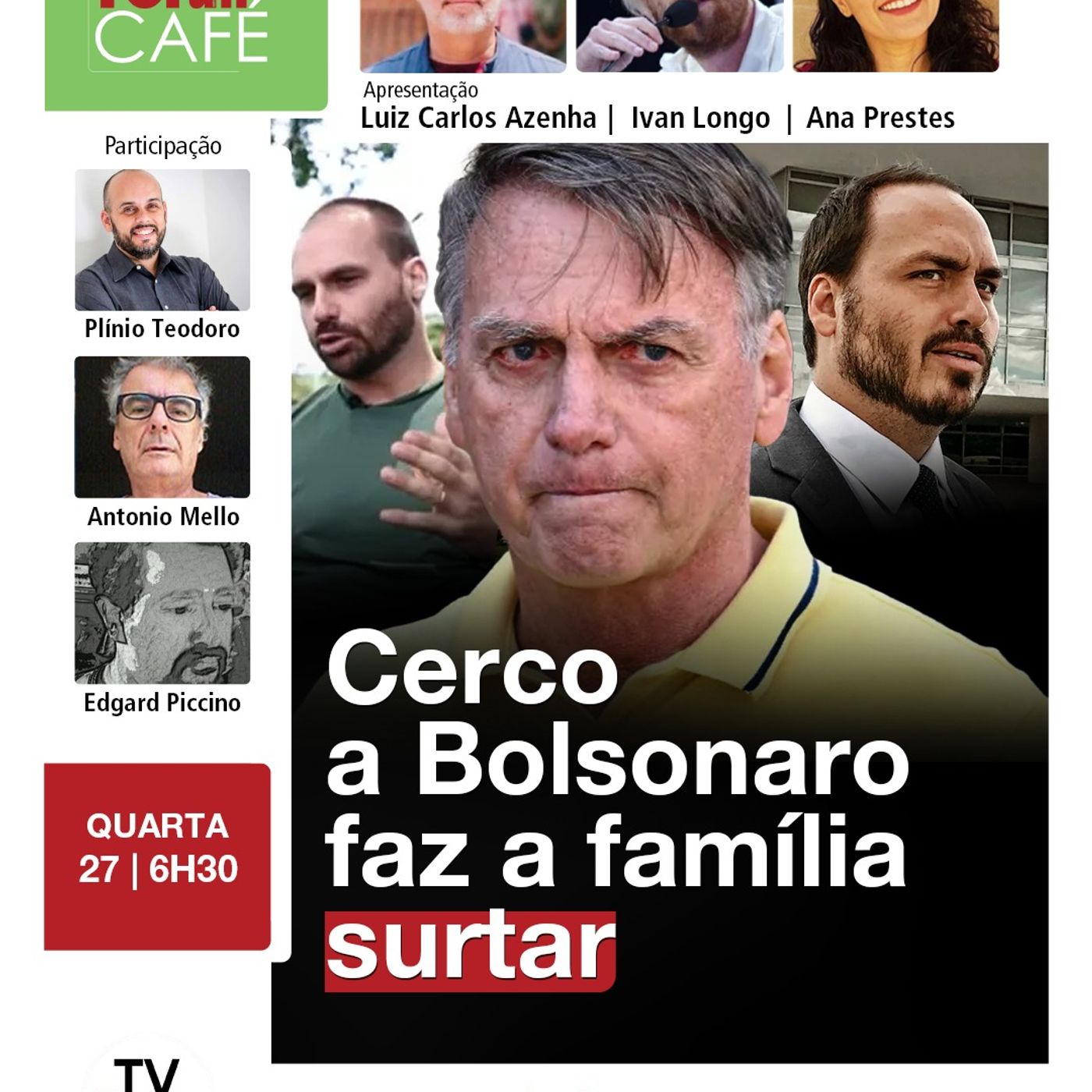 Com Jair Bolsonaro sob cerco da PF, Eduardo e Carlos atacam "aliados" | 27.08.25