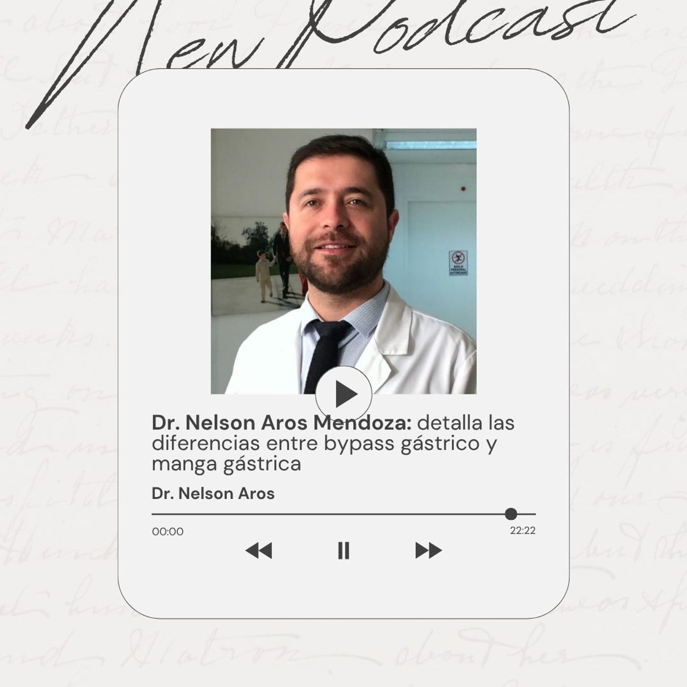Dr Nelson Aros Mendoza