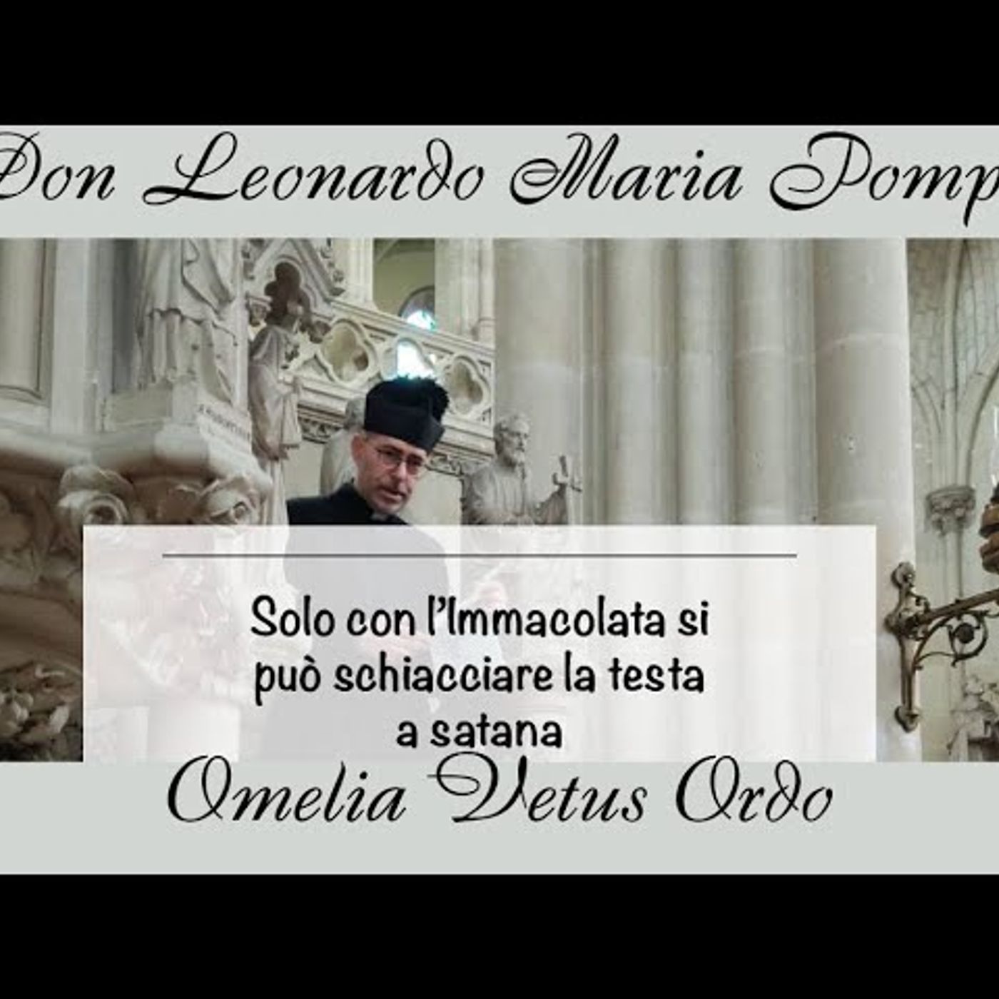 Solo con l’Immacolata si può schiacciare la testa a satana Solo con l’Immacolata si può schiacciare la testa a satana