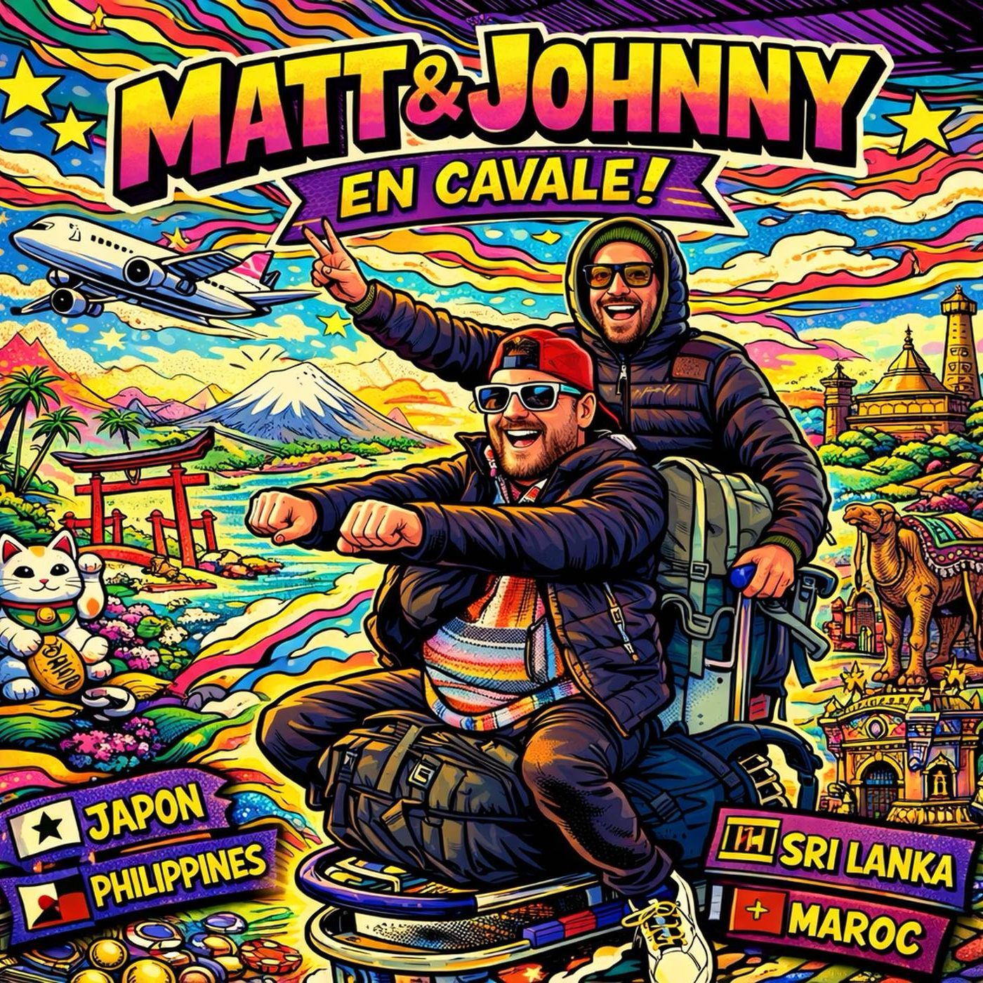 Matt & Johnny en cavale podcast artwork