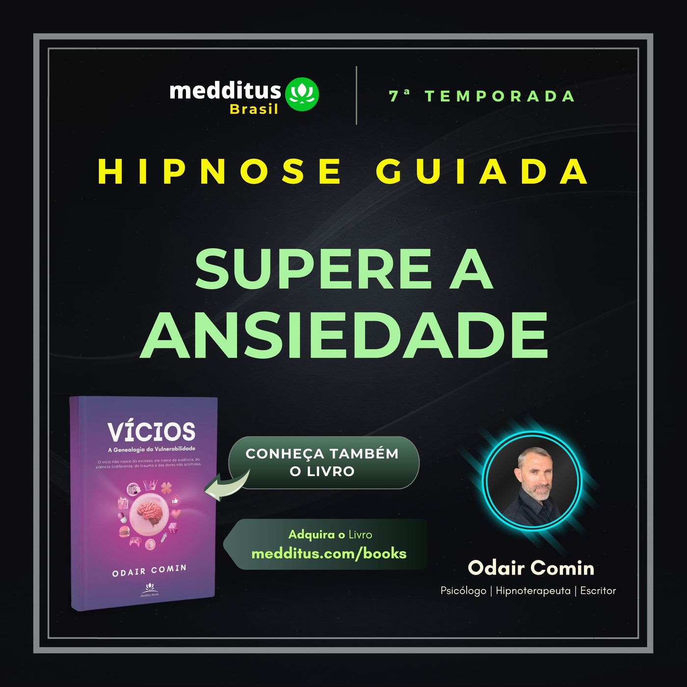 305 | Hipnose para Ansiedade | Odair Comin
