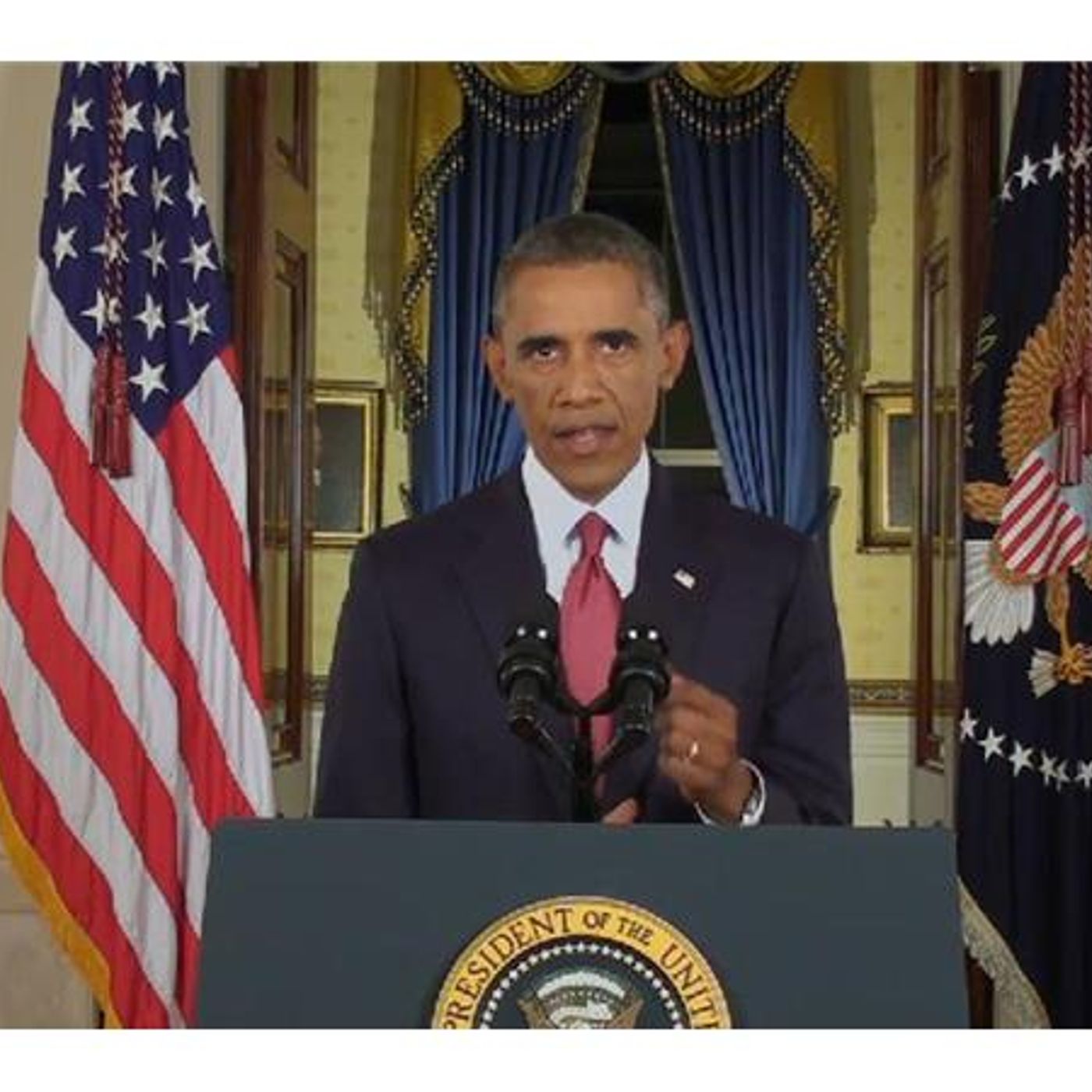 President Barack Obama  addresses the Nation on Destroying  ISIL/ISIS  Strategy episode artwork