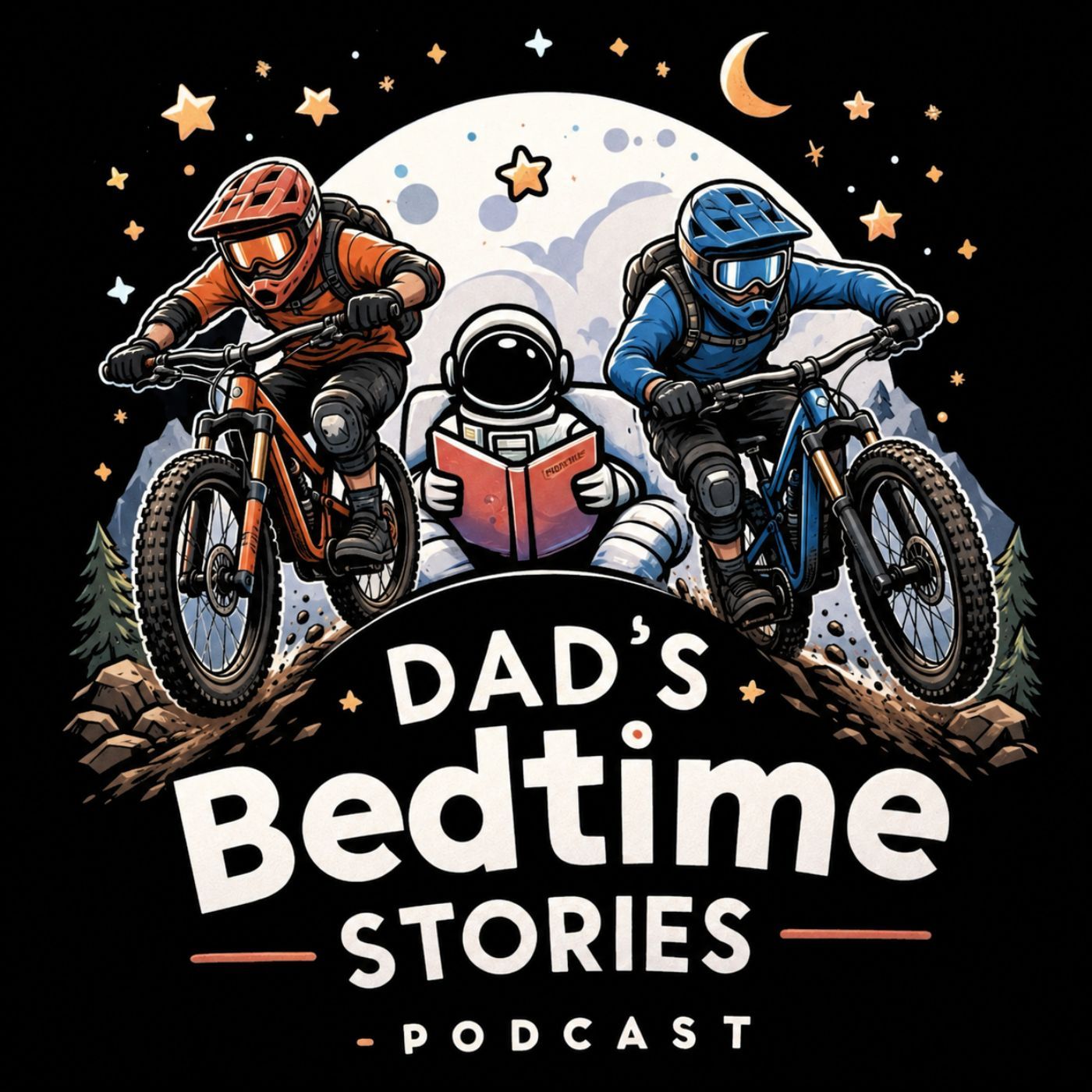 The Mountain Bike Planet - Spaceship #335 - A Bedtime Adventure Story episode artwork