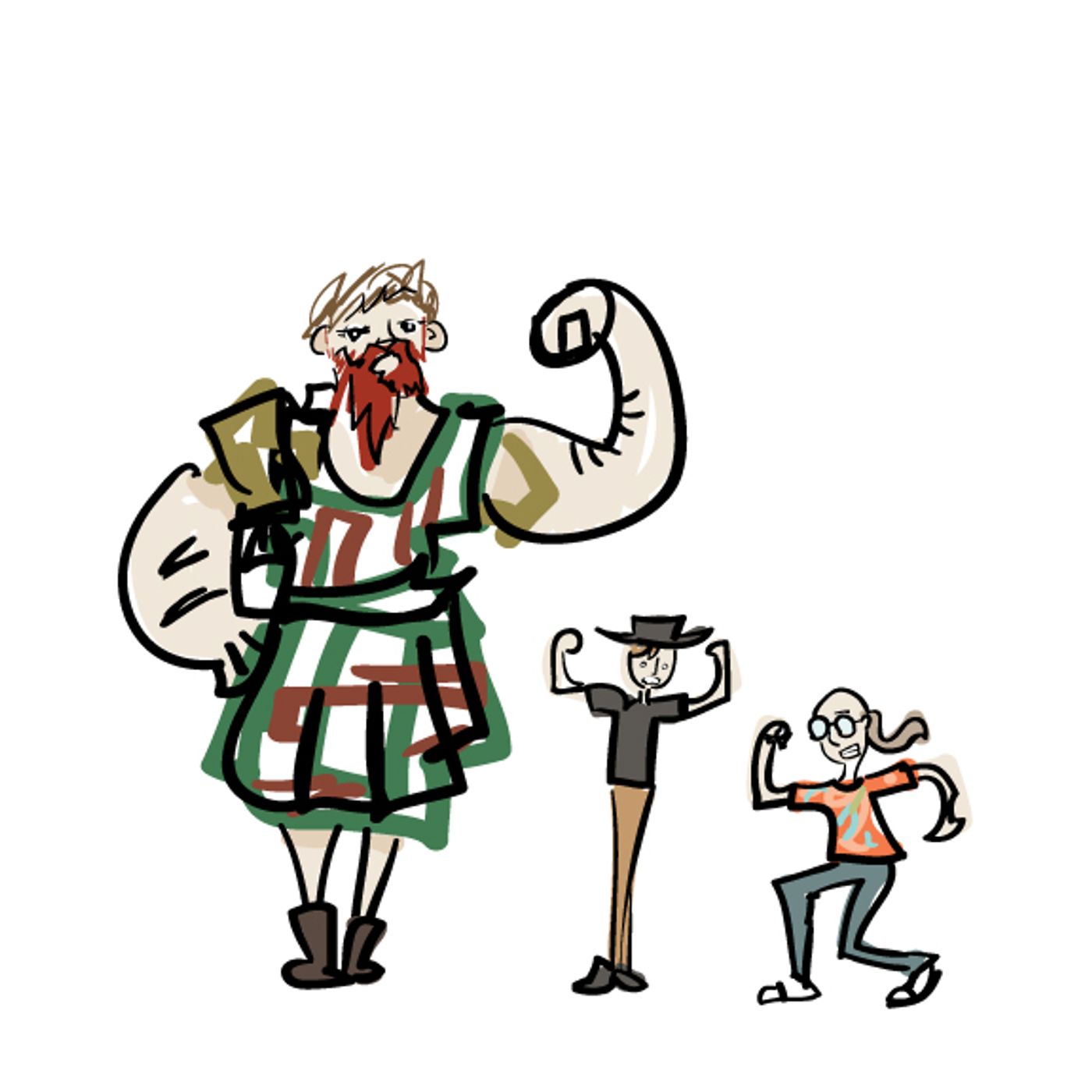 Episode 49: Big Burly Men from Scotland episode artwork