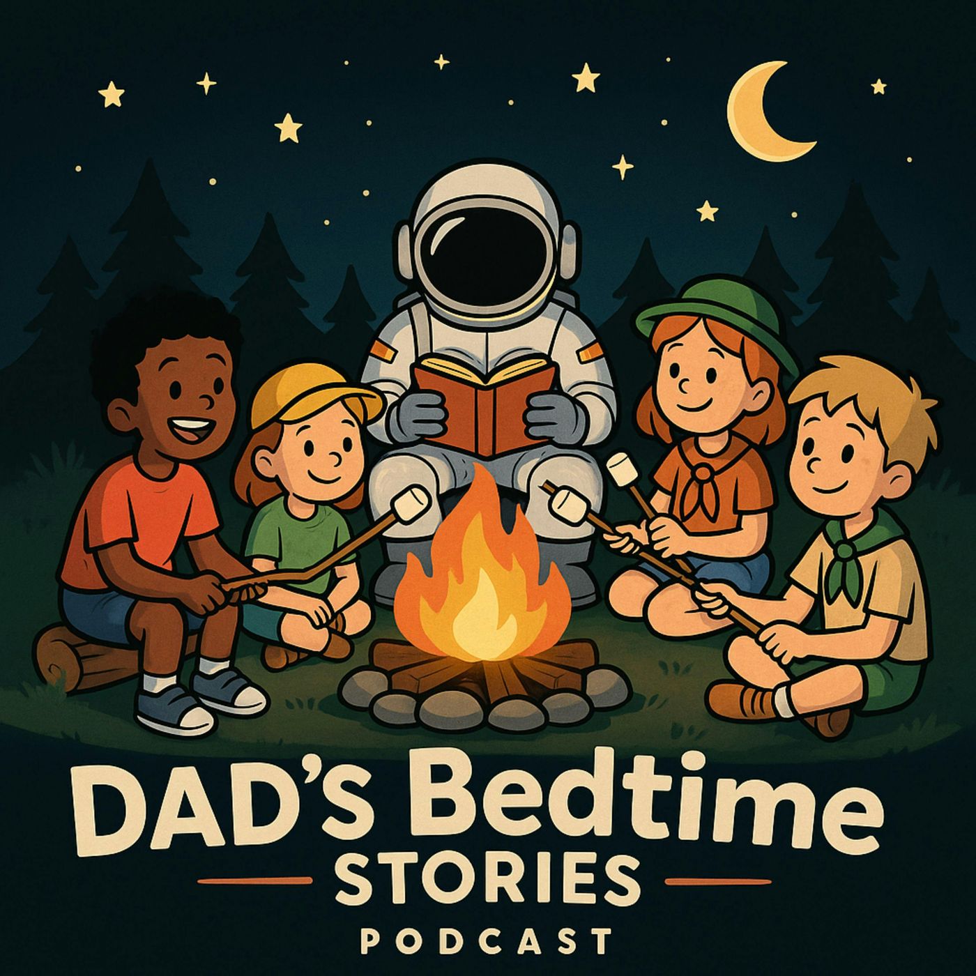 The Summer Camp Planet Part 1 - A Bedtime Story for Kids