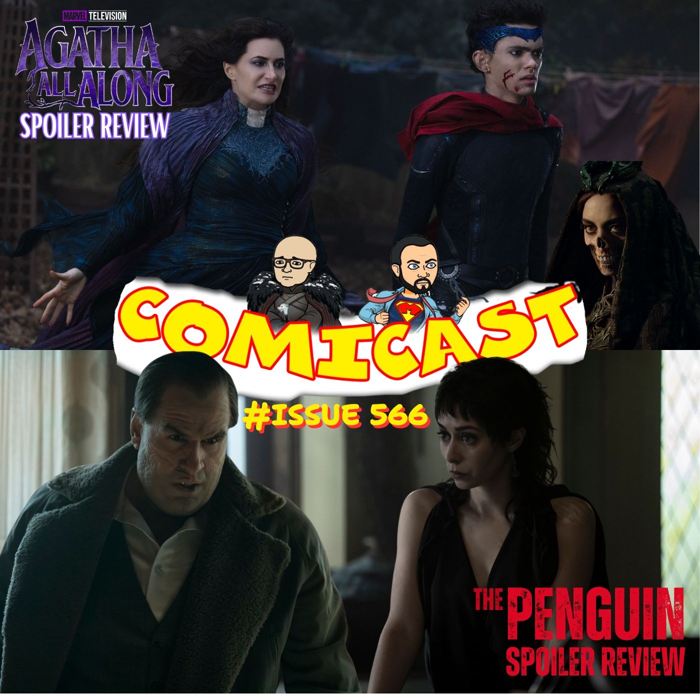 Issue 566: The MCU in 2025, Agatha All Along Season Finale, & The Penguin Ep. 7 Spoiler Reviews