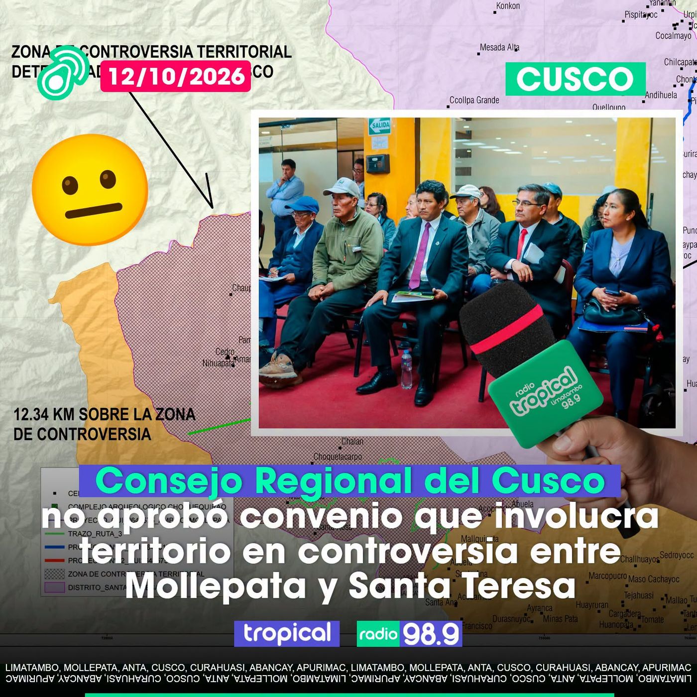 Portada de Radio en vivo - Limatambo - Cusco - Perú