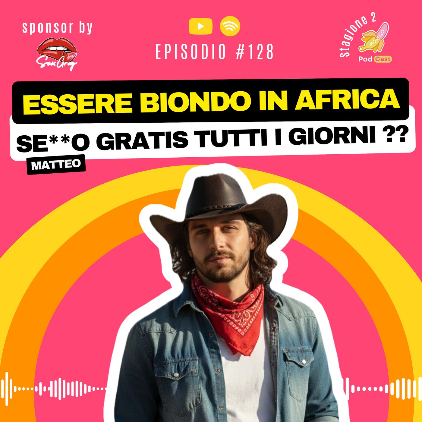 S2.#128 | Essere BIONDO in Africa - Matteo