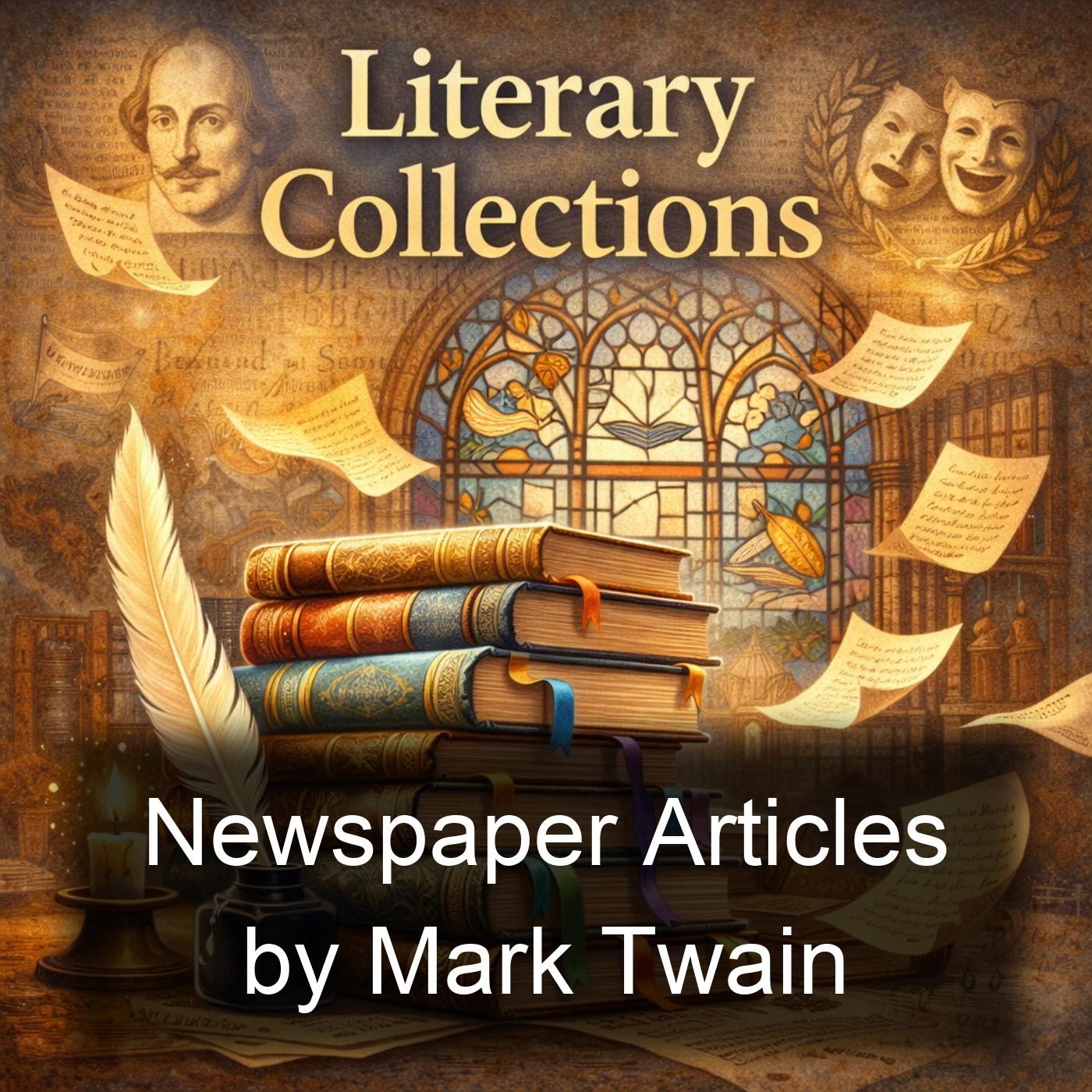 Newspaper Articles by Mark Twain cover art