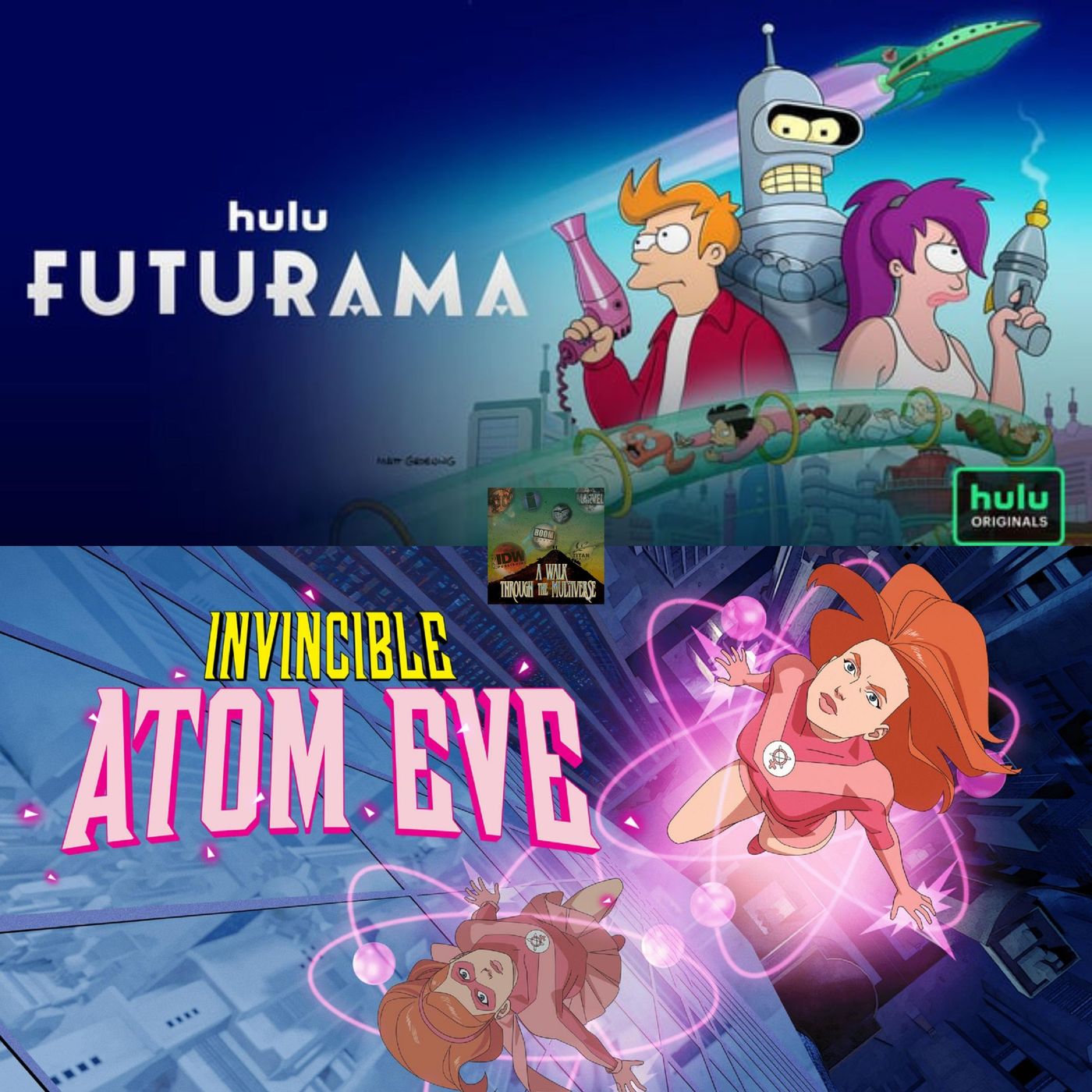 Futurama Season 11 Premiere and Invincible: Atom Eve Reviews - A Walk Through The Multiverse Episode 65