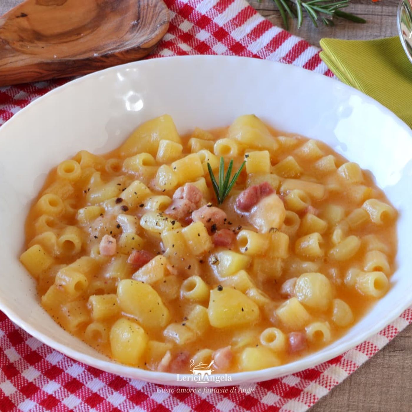 Pasta e patate la ricetta originale cremosa