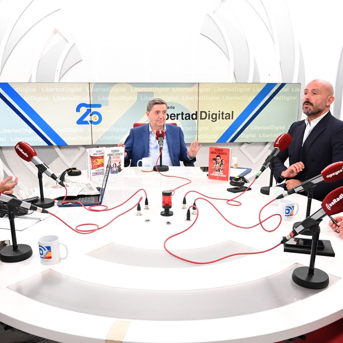 Jiménez Losantos entrevista a Jaime de los Santos