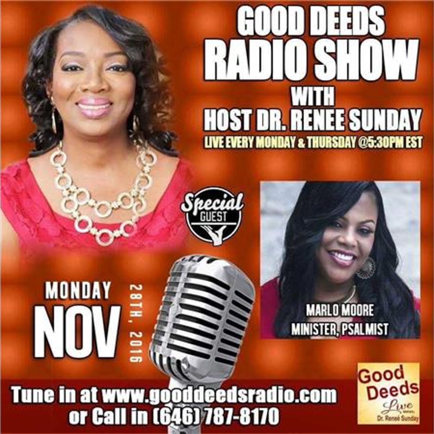 HisLadybyDayHisLoverbyNight:Minister/Artist/Talk Show Host Marlo Moore on GD episode artwork