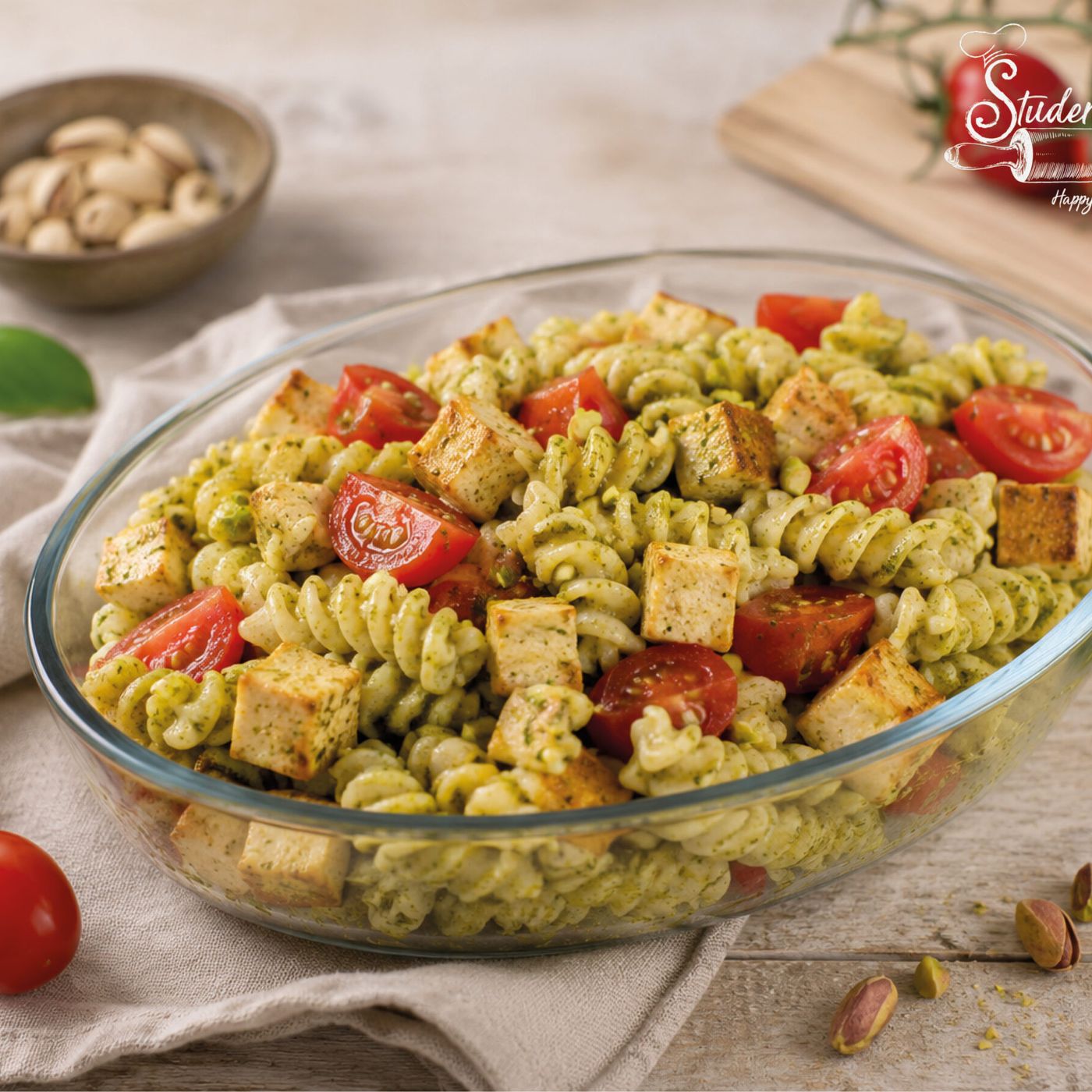 PASTA FREDDA PESTO DI PISTACCHI, POMODORINI E TOFU Piatto Unico Vegano episode artwork