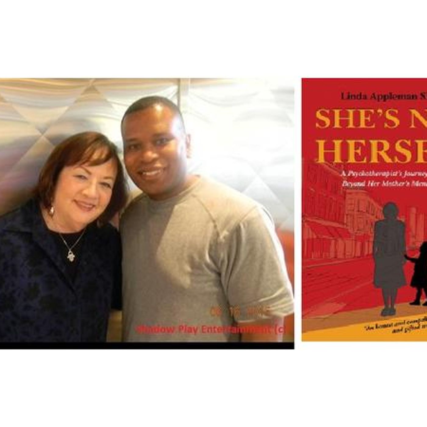 Author Linda Appleman Shapiro discusses #ShesNotHerself on #ConversationsLIVE episode artwork