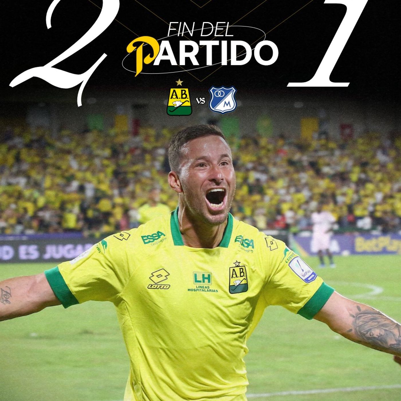 Corazón leopardo. Inicio con victoria ante Millos, 2-1 en casa.