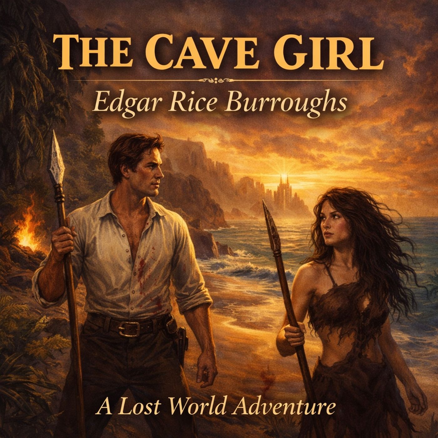 The Cave Girl – A Lost World Adventure of Survival, Love & Primitive Civilization | Edgar Rice Burroughs (Audiobook) Part 1
