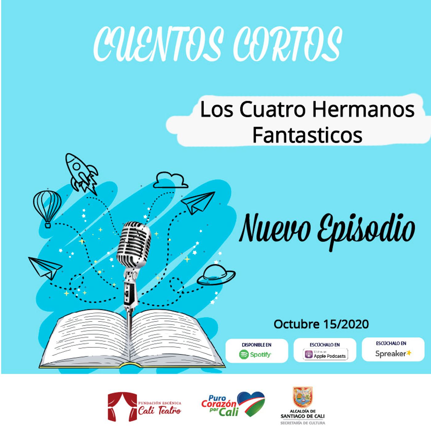 Cuento "Los 4 Hermanos Fantásticos"
