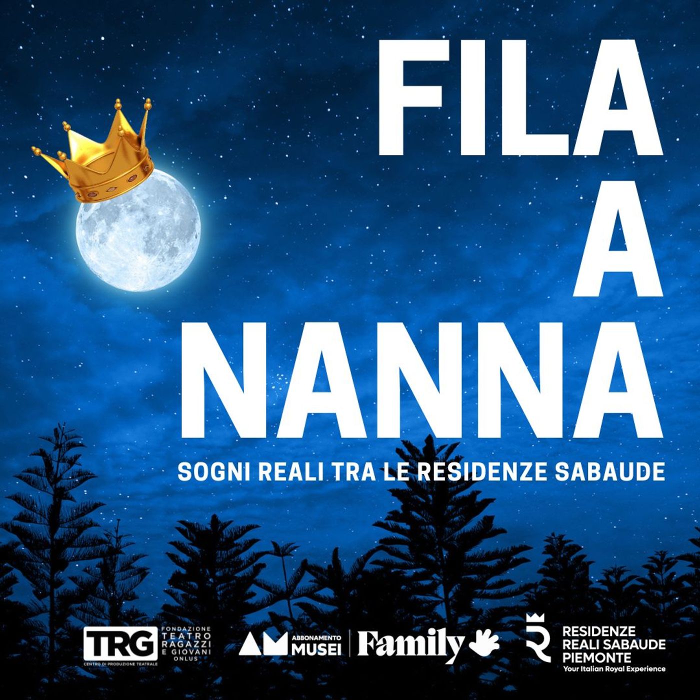 FILA A NANNA  Residenze Reali