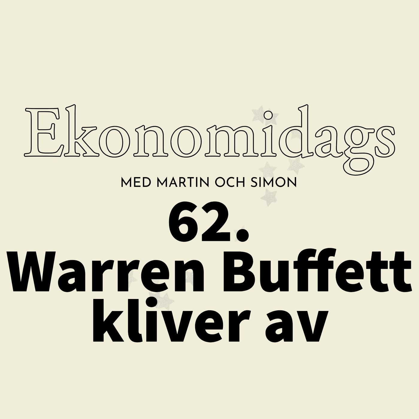 62. Warren Buffett kliver av