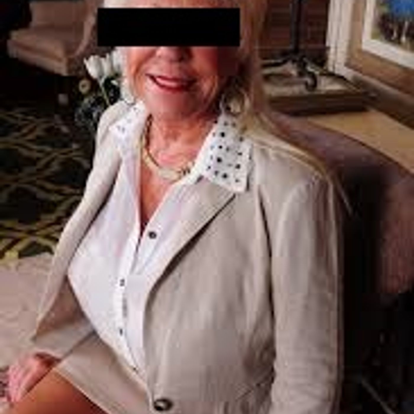An old friend stops by unexpectedly (Sally Nordstrom, a stage name)