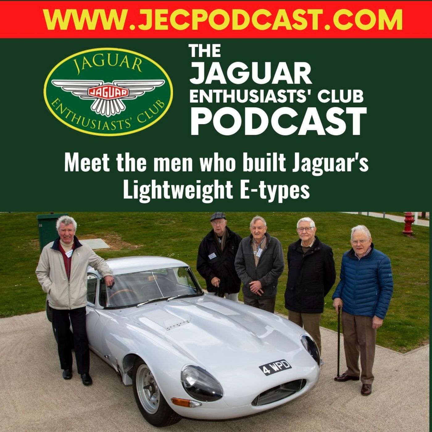 Episode 86: Meet the team that built the Lightweight E-types episode artwork