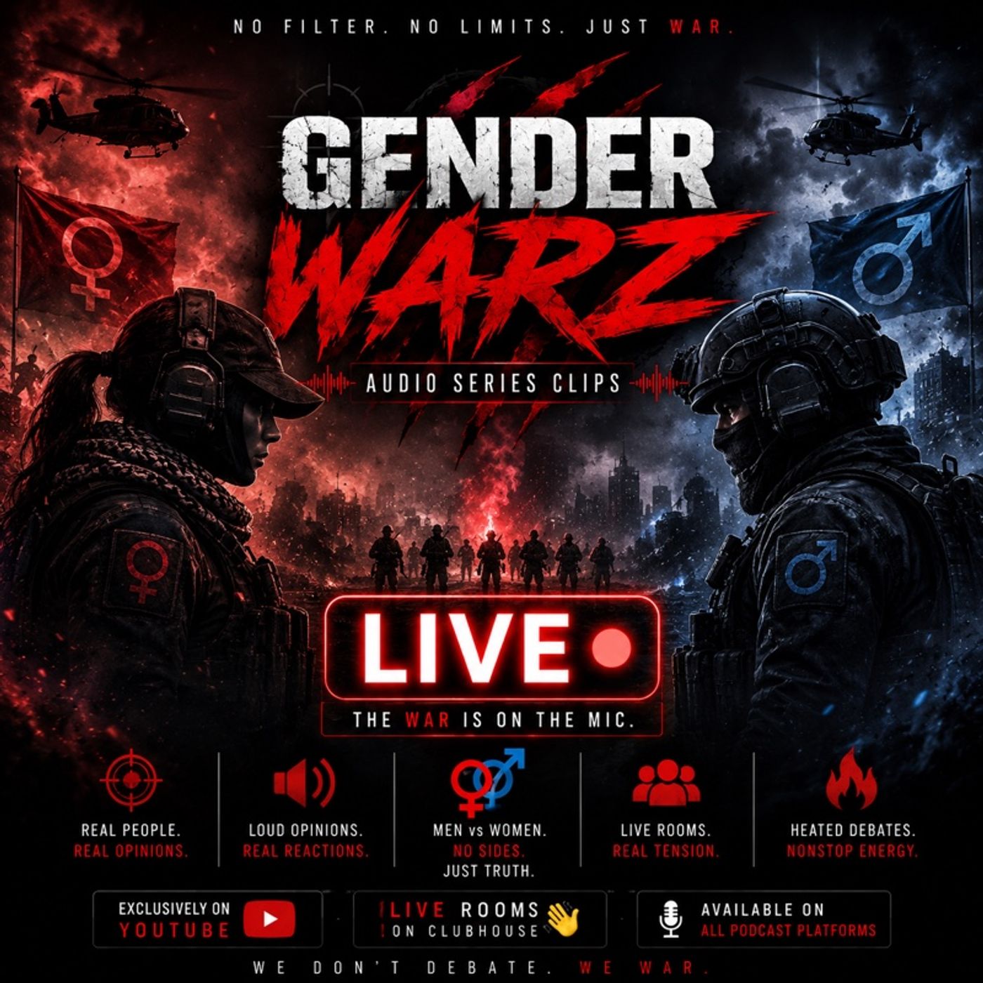 🔥Gender Warz DEBATE PANEL: This Room Got REAL Personal🔥 episode artwork