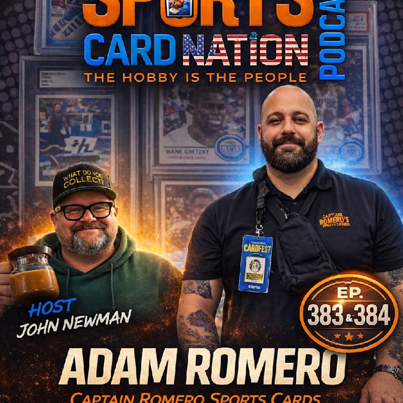Adam Romero/Captain Romero Sports Cards "Going Full-Time" E383 Adam Romero/Captain Romero Sports Cards "Going Full-Time" E383