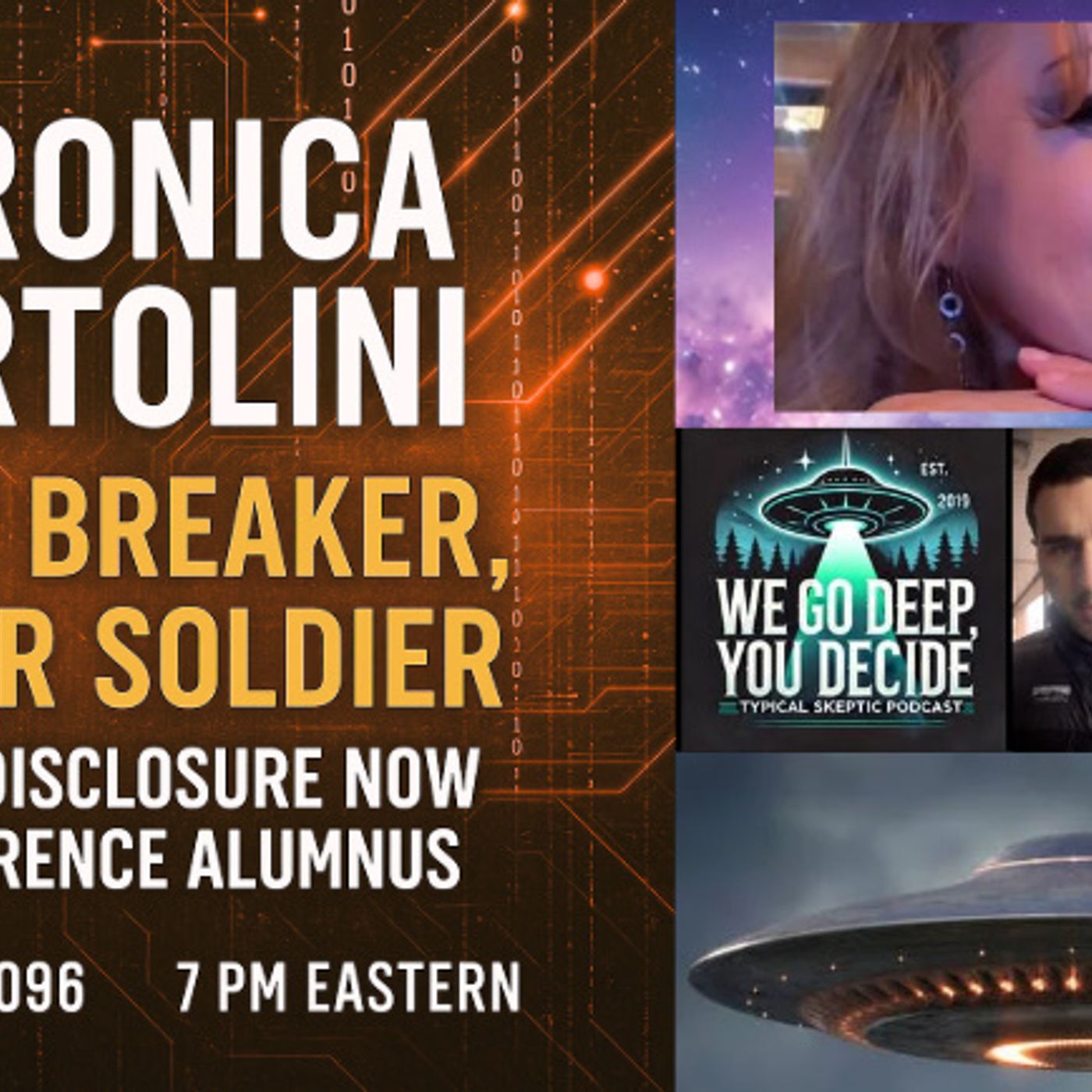 🎙 TSP #2096 – Veronica Bartolini: Code Breaker, Super Soldier, Full Disclosure Now Recap episode artwork