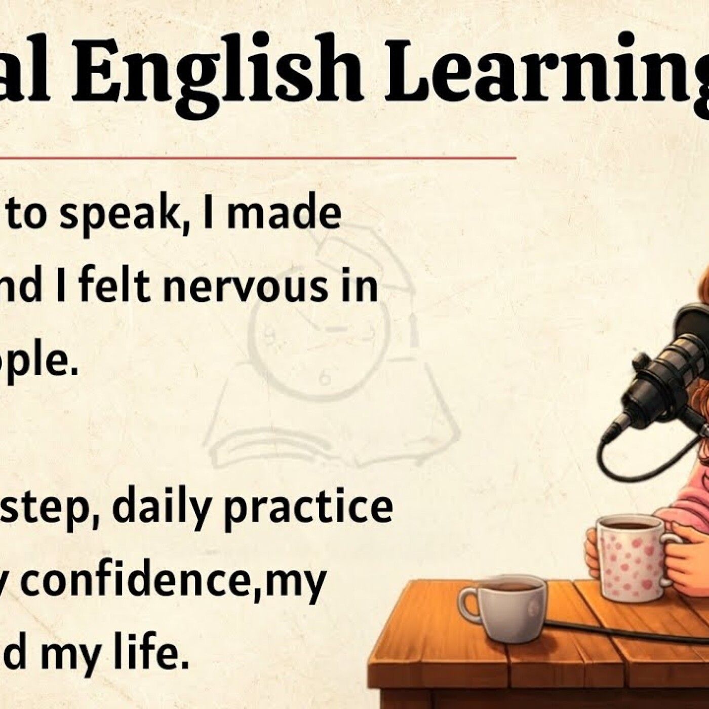 My Real English Learning Story | From Fear To Fluency | Learn English Through Story Level 3 🔥 episode artwork