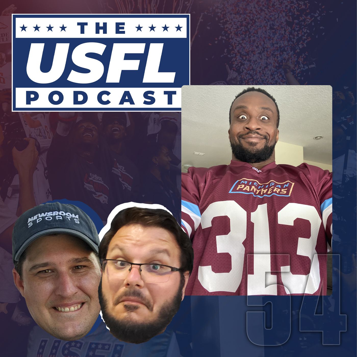 The Michigan Panthers are Coming Home! | USFL Podcast #54 episode artwork