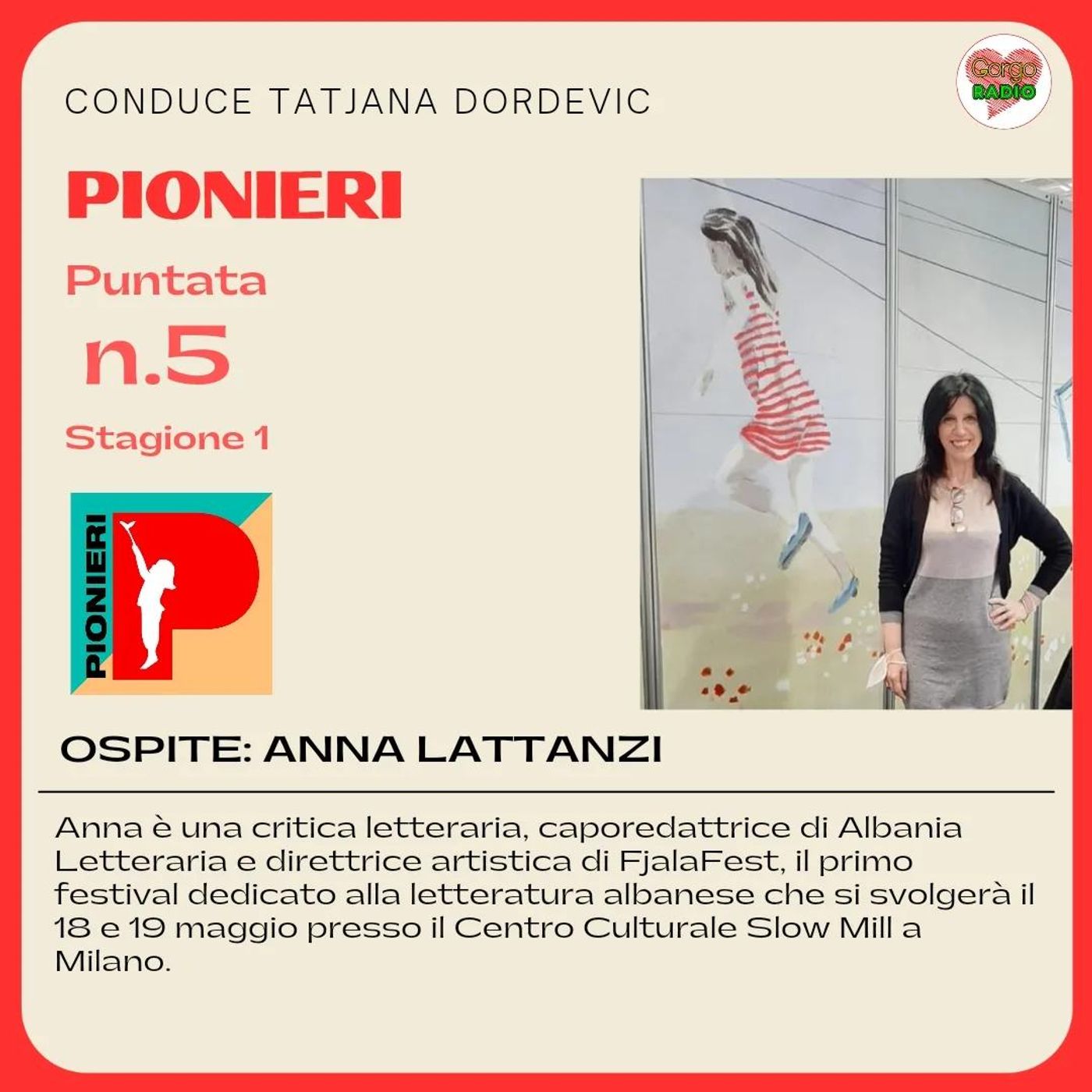 Intervista a Anna Lattanzi, critica letteraria e direttrice artistica di FjalaFest episode artwork