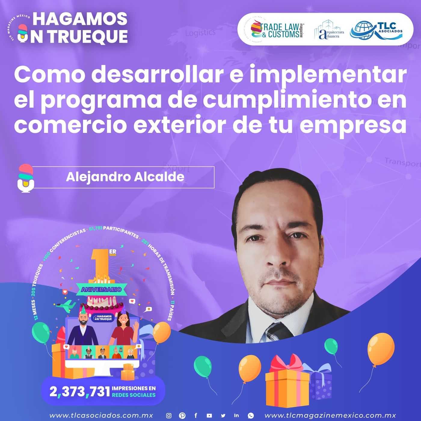 Episodio 174. Como desarrollar e implementar el programa de cumplimiento en comercio exterior de tu empresa episode artwork