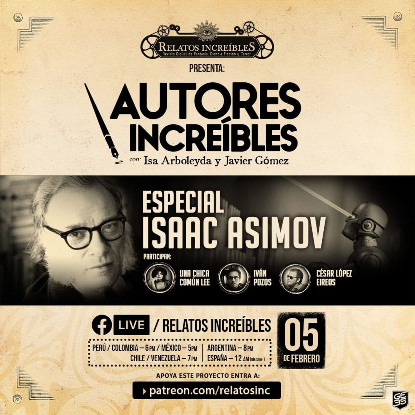 Autores Increíbles