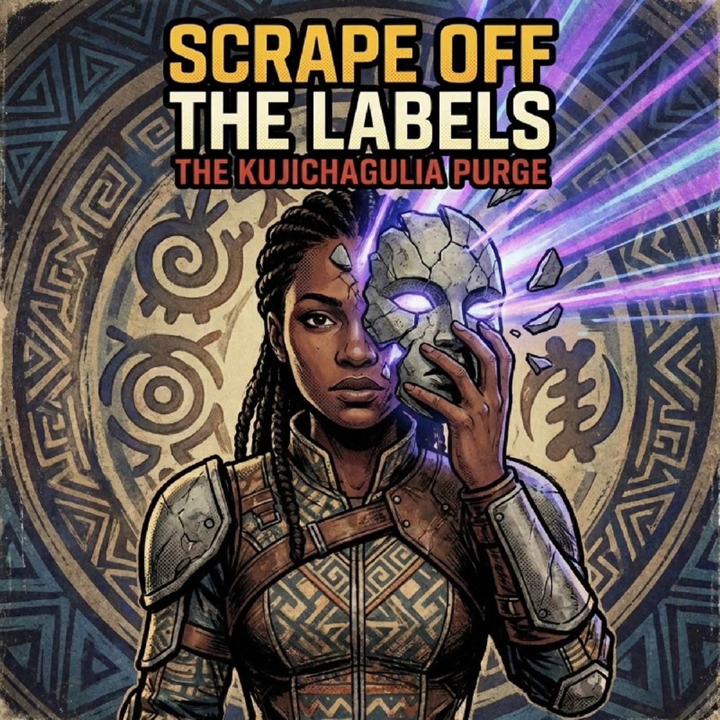 Scrape Off the Labels: The Kujichagulia Purge — Tha Daily Spark cover
