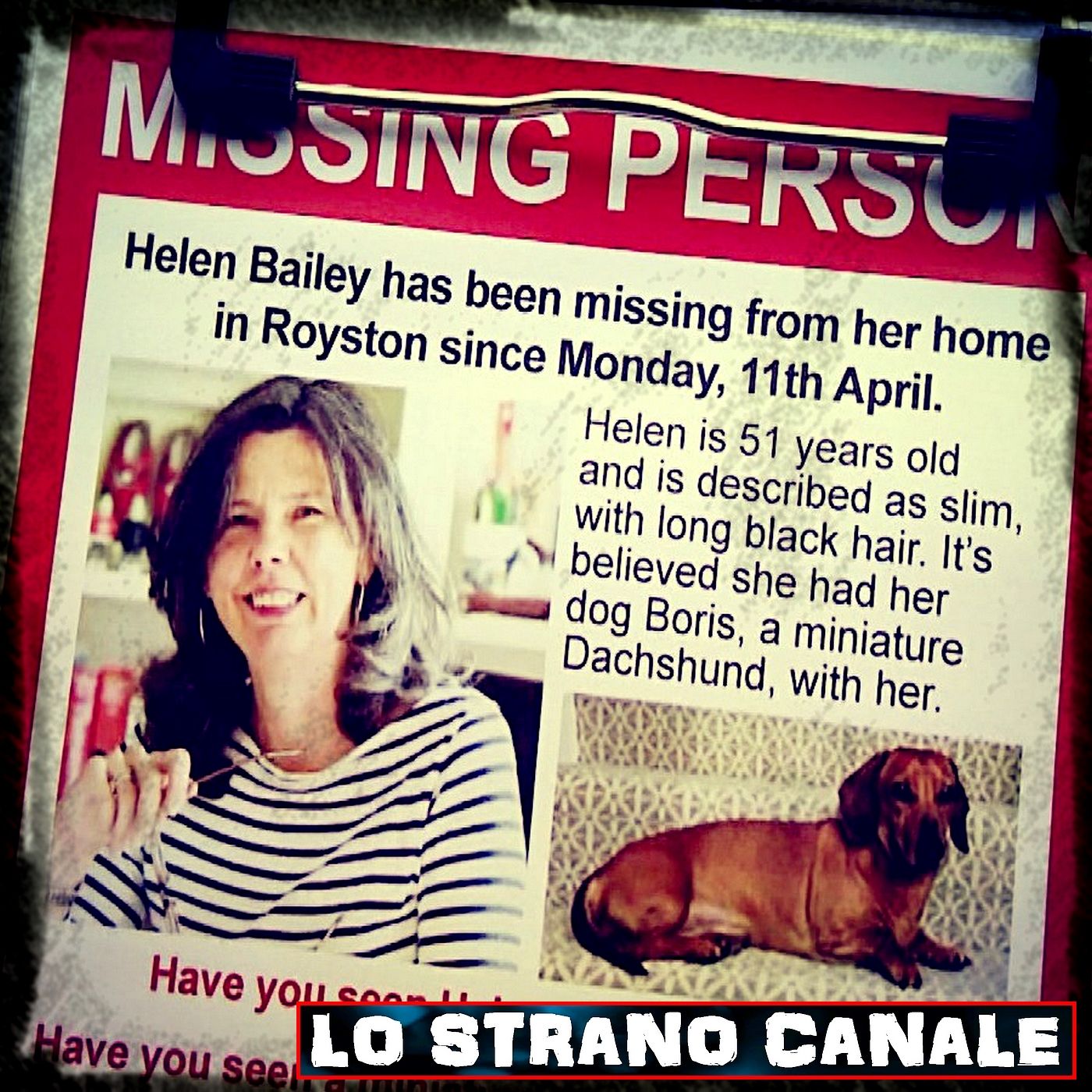 cover of episode L'OMICIDIO DI HELEN BAILEY (Lo Strano Canale Podcast)