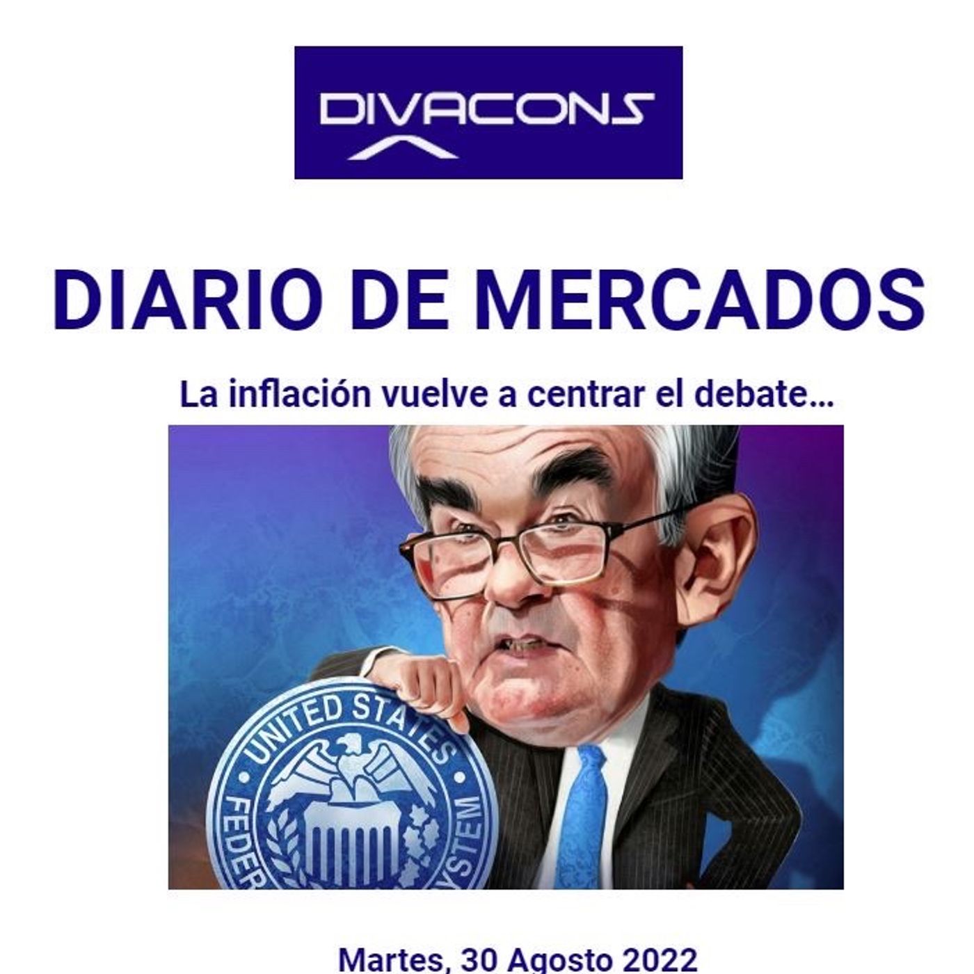 PODCAST DIARIO DE MERCADOS Martes 30 Agosto episode artwork