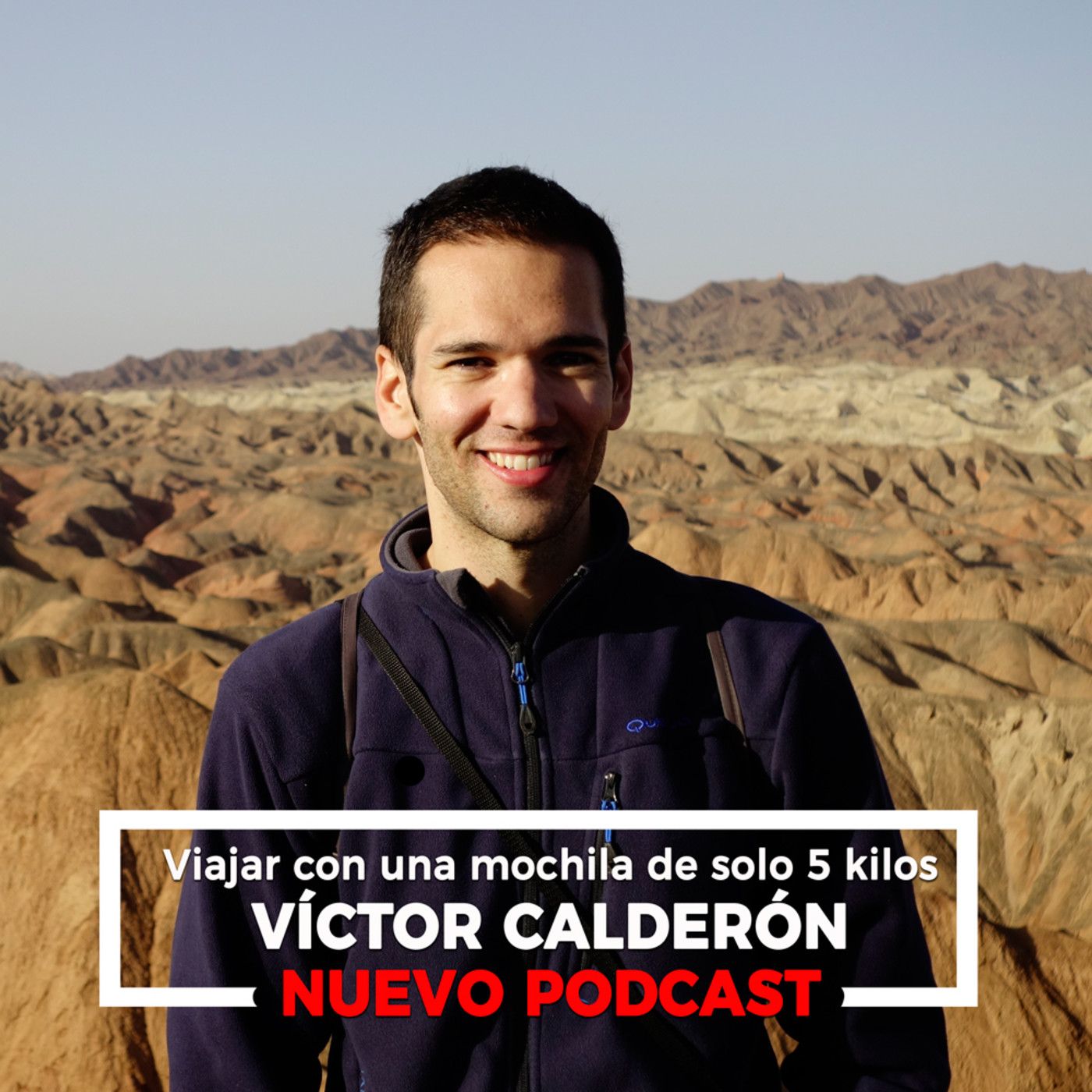 17. Víctor Calderón. Viajar con una mochila de solo 5 kilos episode artwork
