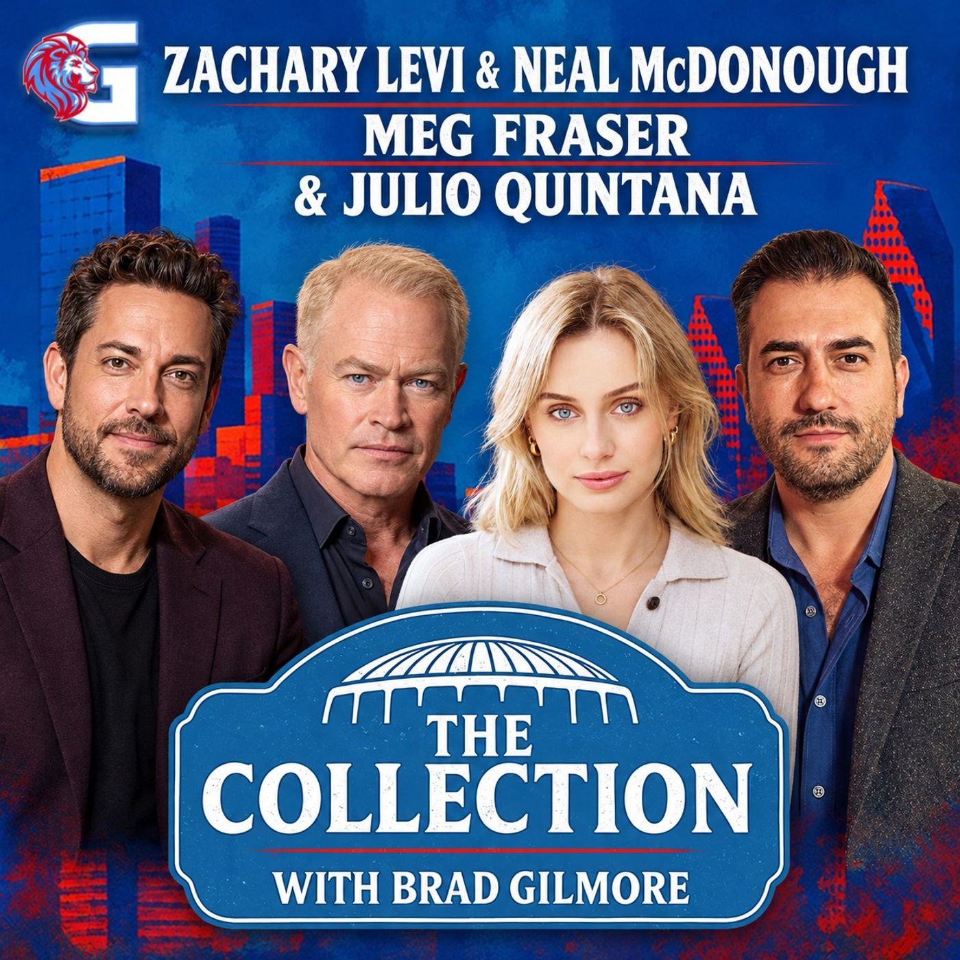 Zachary Levi, Neal McDonough, Meg Fraser & Julio Quintana – “Angel and the Badman” episode artwork