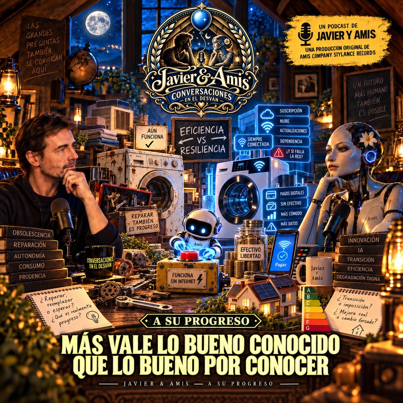 Javier & Amis — A Su Progreso - Más vale lo bueno conocido que lo bueno por conocer episode artwork