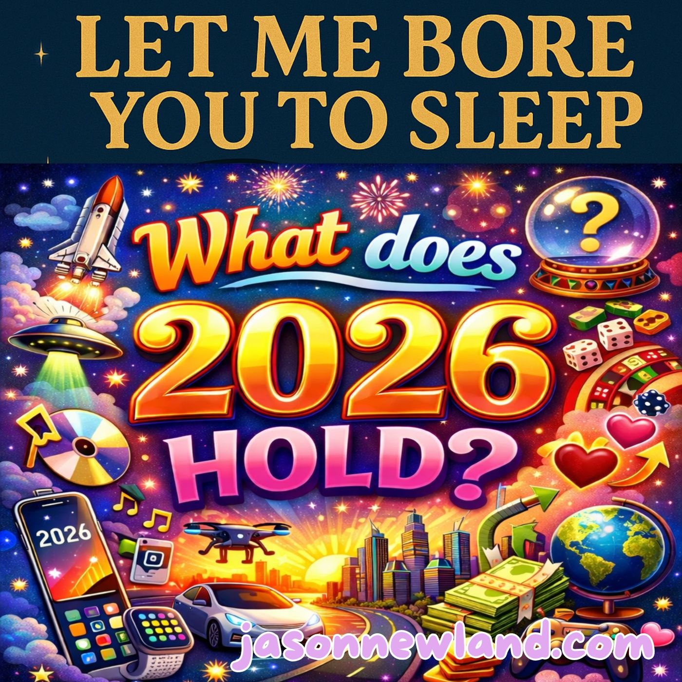 (music) (10 hours) Let me Bore you to Sleep #1527 | Jason Newland | 3rd January 2026