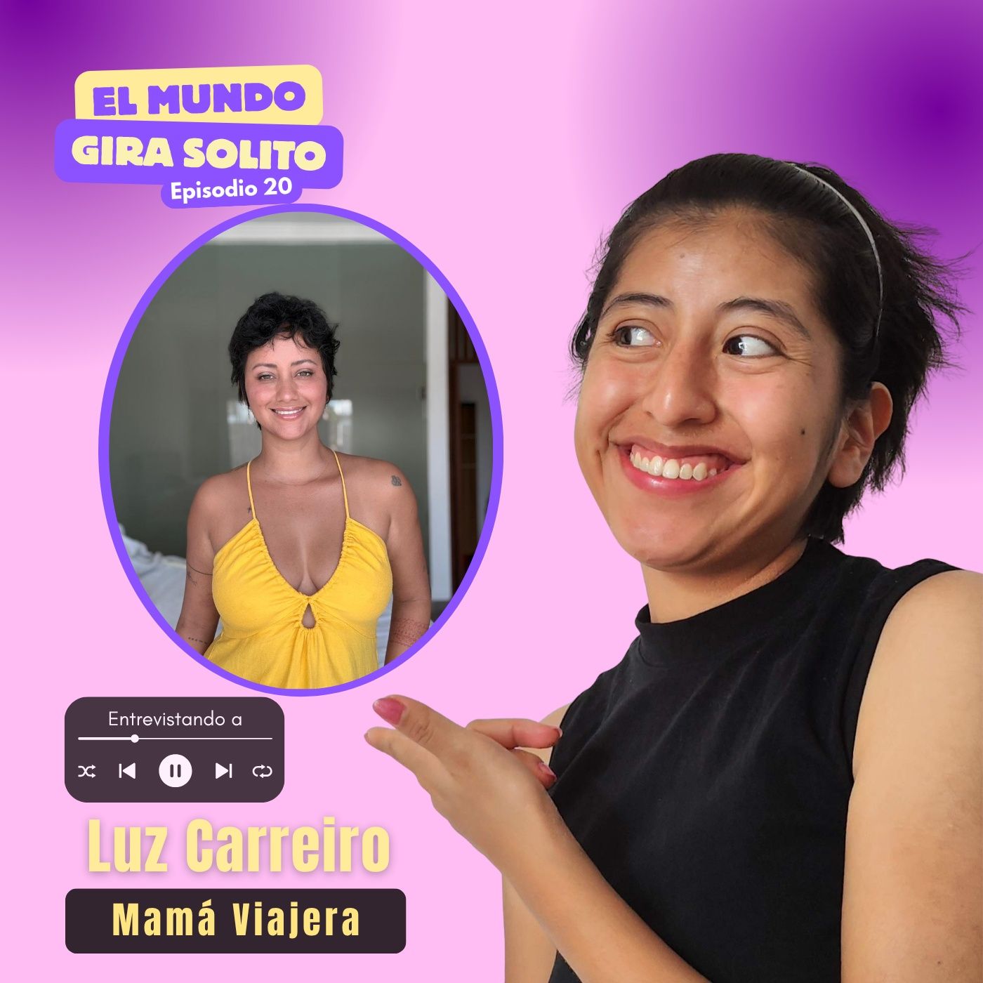 Ep 20. ¡Dejó la escuela tradicional para educar viajando por el mundo! | Luz Carreiro episode artwork