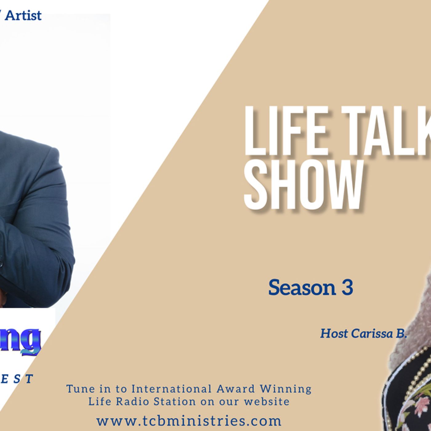 LIfe Talk Podcast/ Radio Show- Host Carissa B.