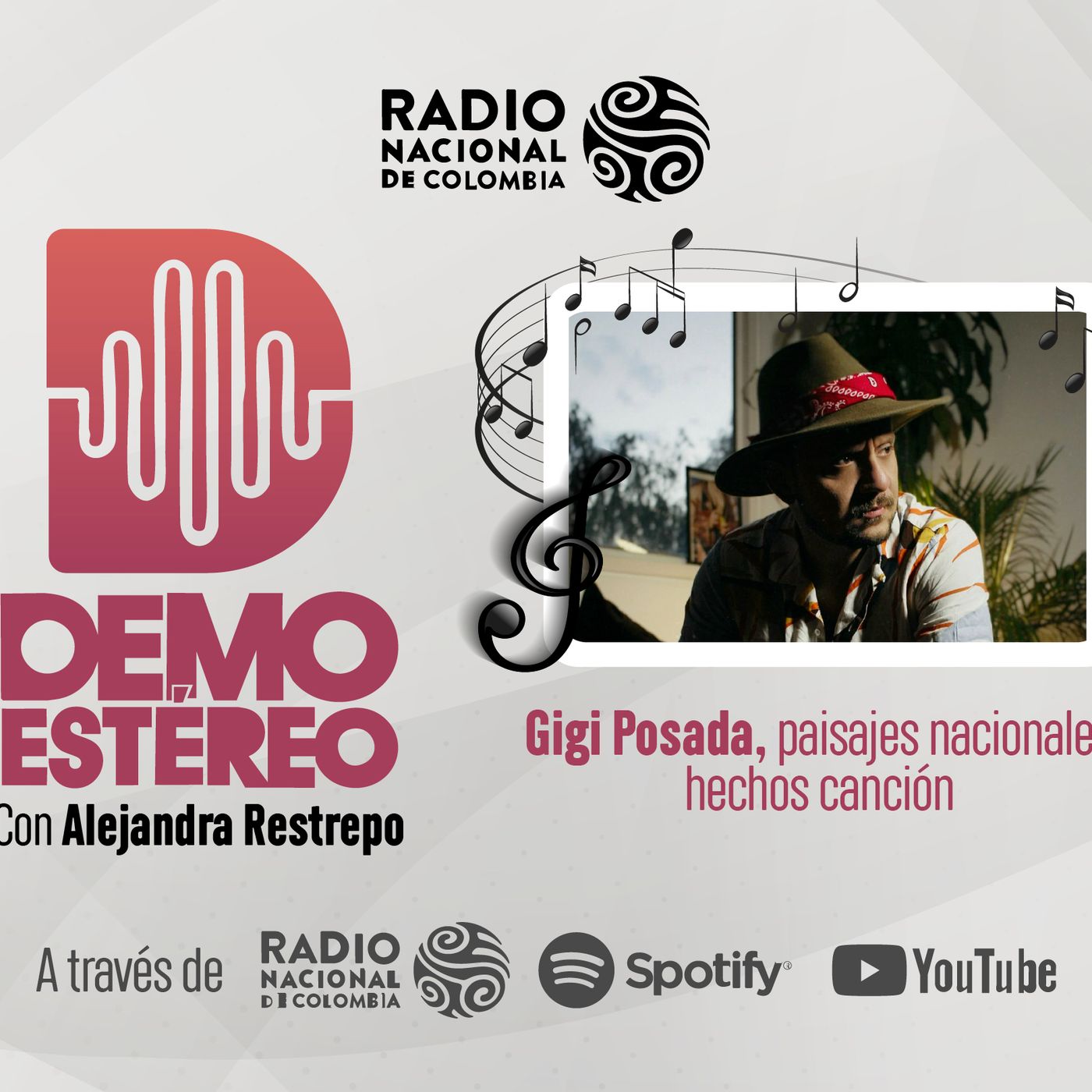 Gigi Posada, paisajes nacionales hechos canción episode artwork